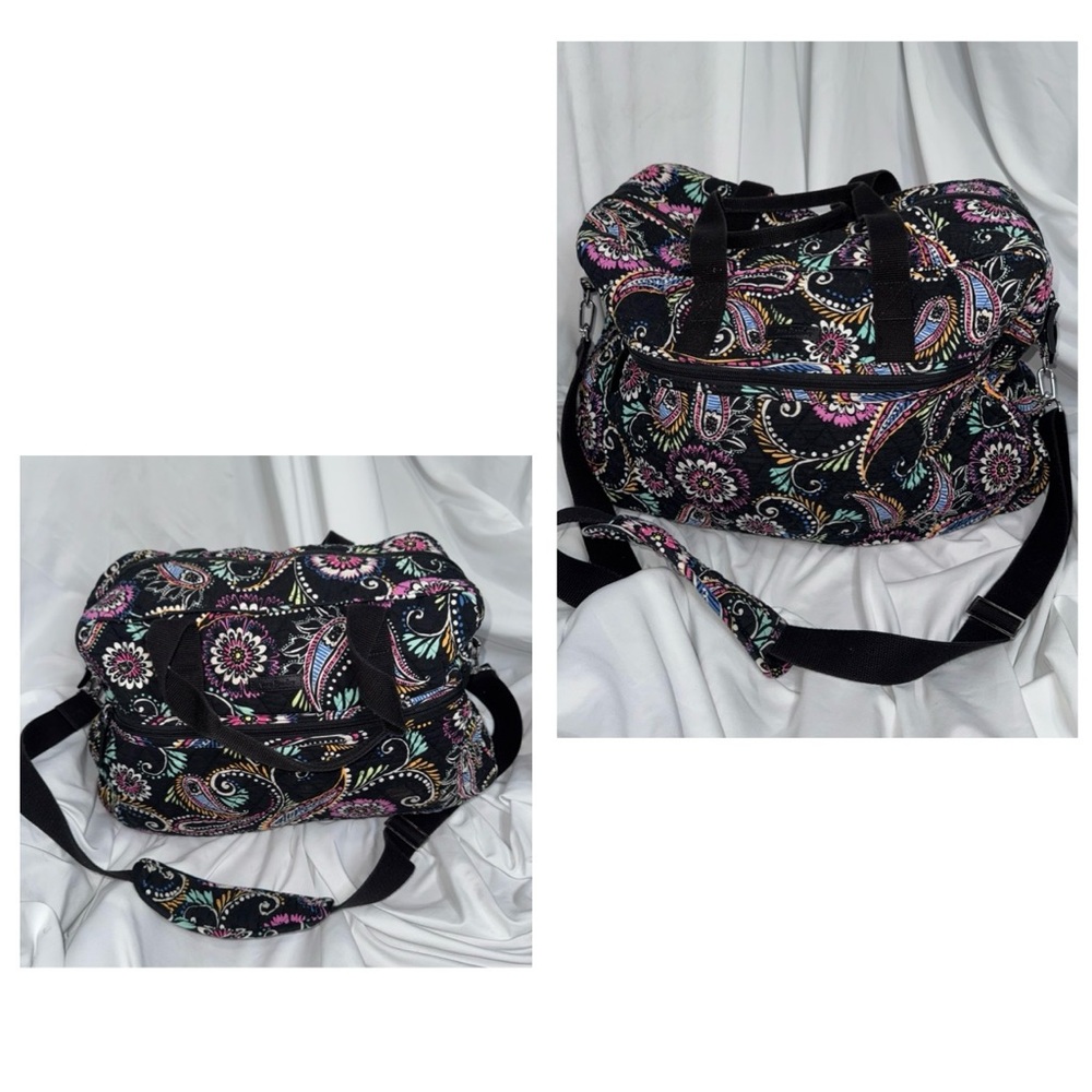 ‼️ set of TWO ‼️ 💖 Vera Bradley 💖 travel bag tote paisley print duffle bags